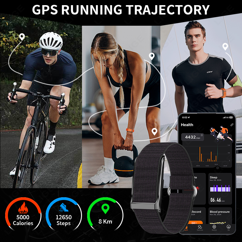LIGE 100+ สมาร์ทแบนด์ติดตามการ - Jewelry Smart Watches บทวิจารณ์และราคา