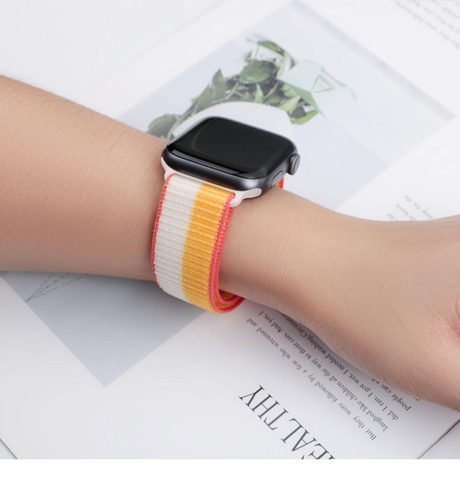 ไนลอนสําหรับ Apple Watch สายรั - Jewelry Smart Watches บทวิจารณ์และราคา