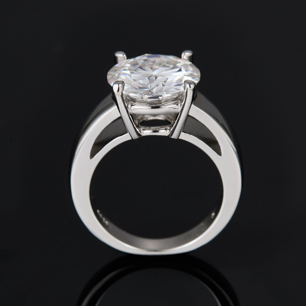 แหวนเพชรโมอิสซาไนต์ 2 กะรัต สี - Moissanite Ring บทวิจารณ์และราคา