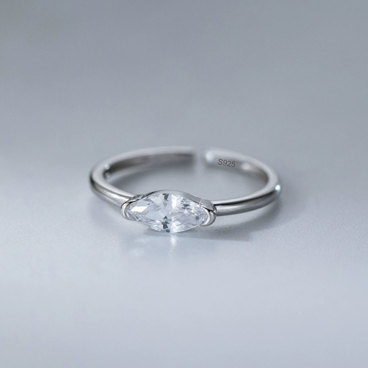 แหวนเงินแท้ 925 สำหรับผู้หญิง  - Statement Cocktail Ring บทวิจารณ์และราคา