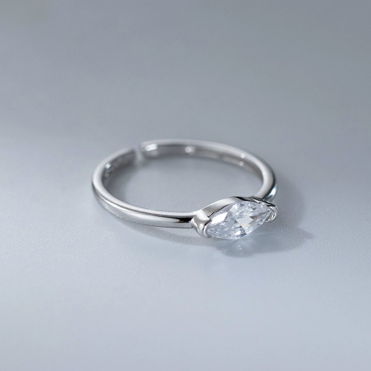 แหวนเงินแท้ 925 สำหรับผู้หญิง  - Statement Cocktail Ring บทวิจารณ์และราคา