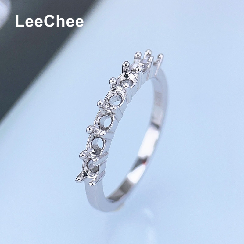 คงที่แหวนสําหรับ Moissanite หร - Sterling Silver Ring บทวิจารณ์และราคา