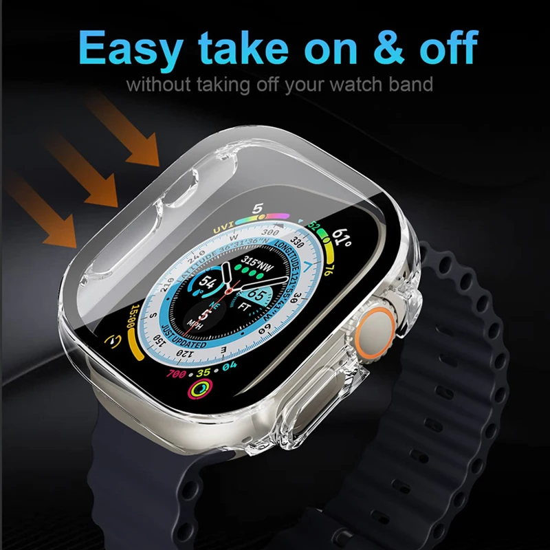 แก้ว + กรณีสําหรับ Apple Watch - Jewelry Smart Watches บทวิจารณ์และราคา