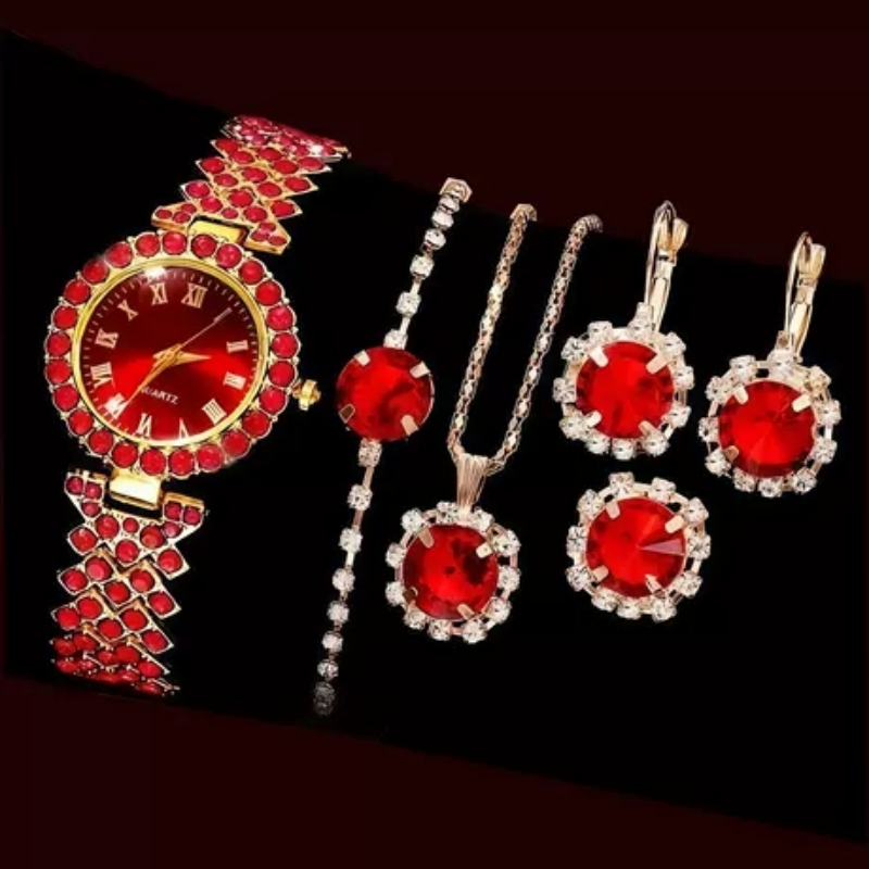 6PCS ผู้หญิงที่สง่างามแฟชั่นเค - Jewelry Watch Making บทวิจารณ์และราคา
